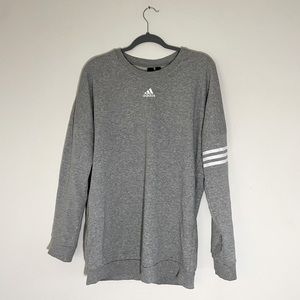 Adidas Originals Grey Crew Neck T Shirt size M